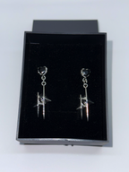 İkiz Yıldız Küpe