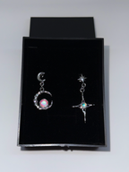 Ay ve Yıldız Küpe