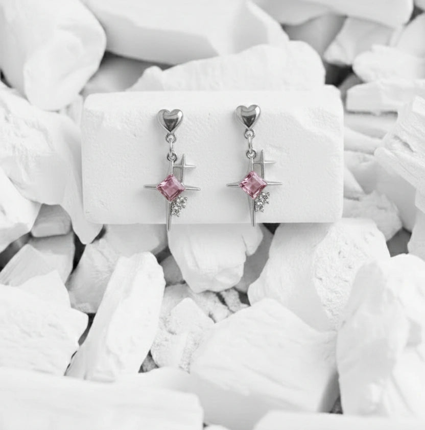 Kuzey Yıldızı Küpe