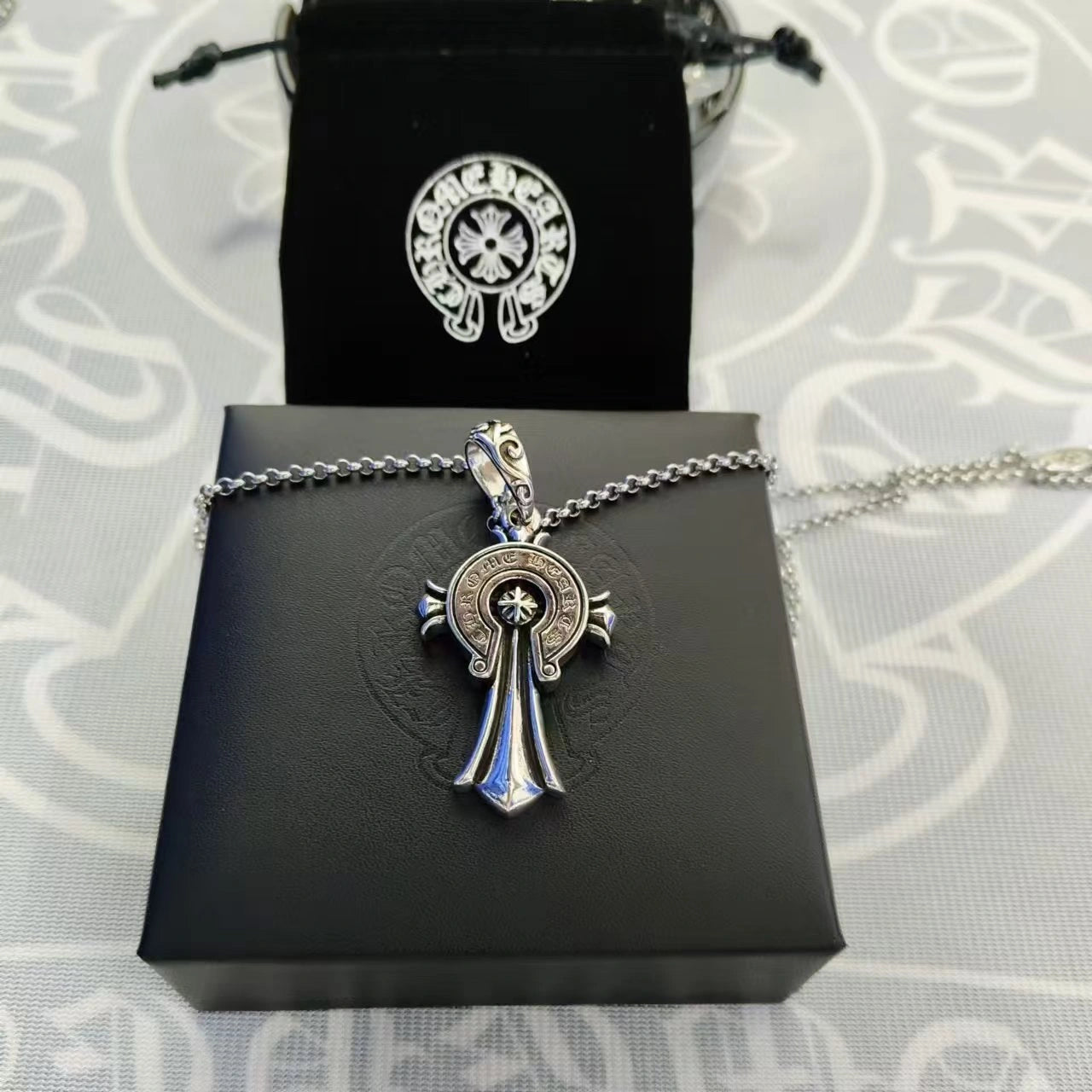 Obsidian Relic Cross