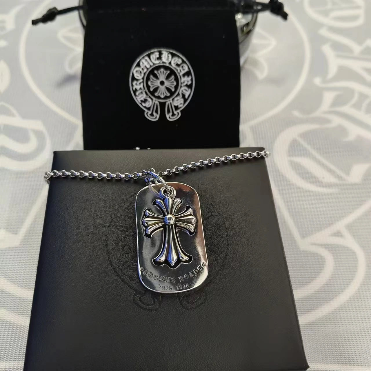 Votive Cross Pendant